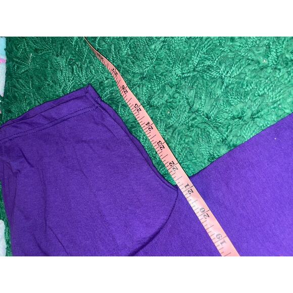 Vintage Arizona Shirt Native Art Artwork Feathers Graphic Purple Tee VTG 90s L - Picture 10 of 11